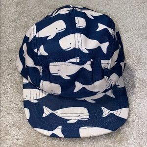 5-panel adjustable whale hat